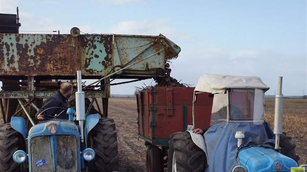 Video: Aardappelen rooien met Climax werpradrooier uit 1965