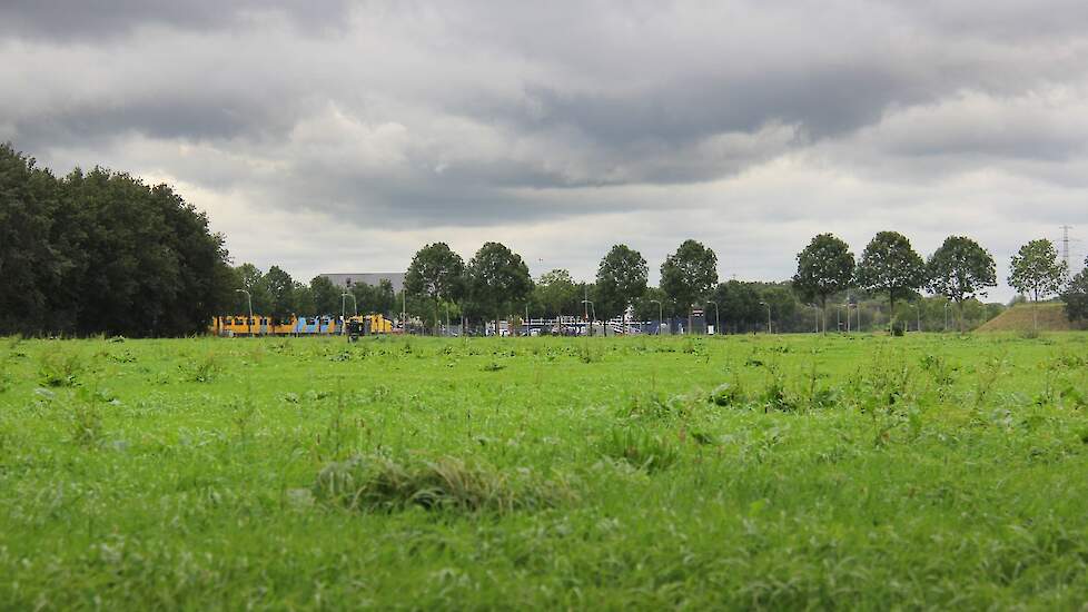 De locatie aan de Ambachtstraat in Wijster waar dit jaar nog begonnen wordt met de bouw.