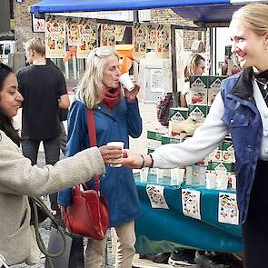 Boeren en burgers ontmoeten elkaar in Utrecht.