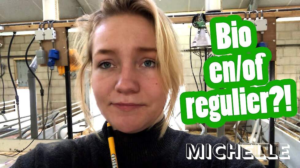 Het verschil tussen biologisch en regulier! - Michelle's vlog #3 - Vloggende jonge boeren