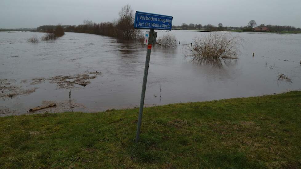 Bij Beerze viel deze maand tot nu toe in totaal 150 mm regen en sinds afgelopen vrijdag meer dan 60 mm (Bron: KNMI).