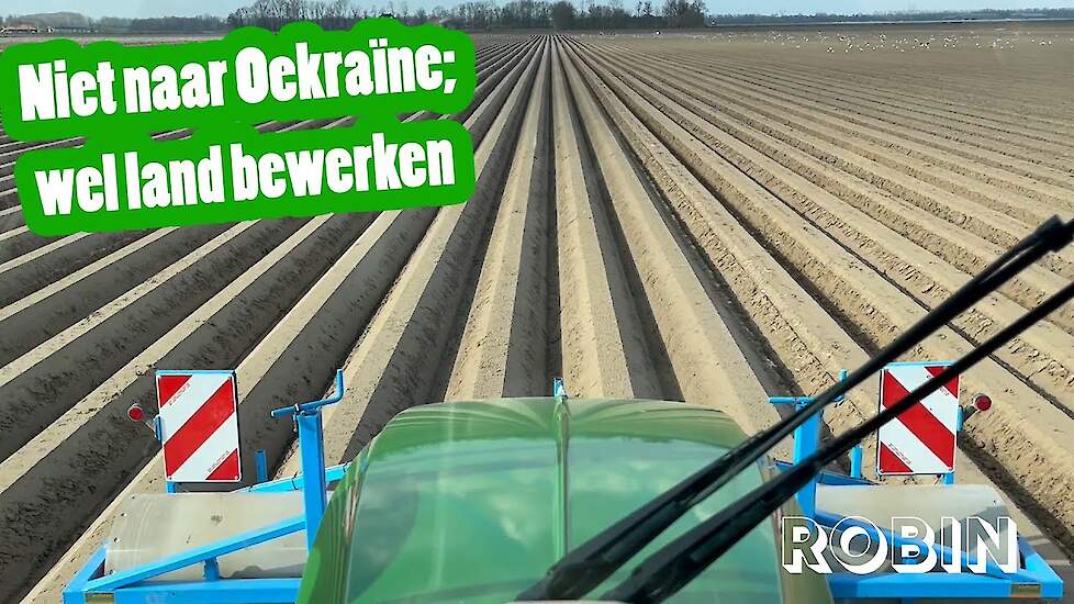 Niet naar Oekraïne; wel land bewerken! - Robin's vlog #13 - Vloggende jonge boeren