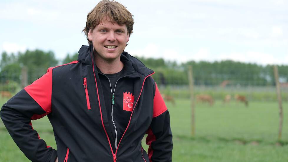 Boris Noordhoek ziet kansen om zijn vlees in de toekomst nog meer te vermarkten, bijvoorbeeld in de lokale horeca.
