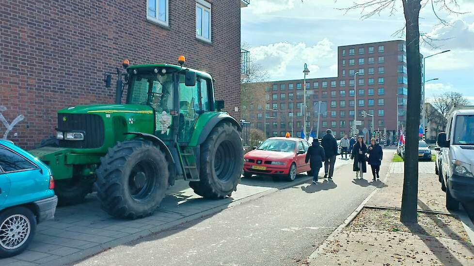 Deze trekker heeft het veld niet gehaald.