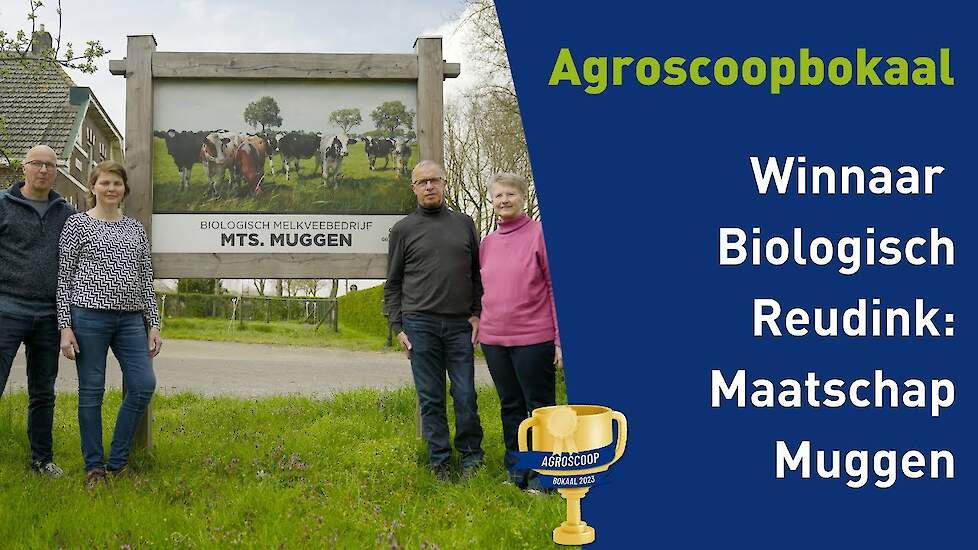 Agroscoopbokaal winnaar Biologisch Reudink 2023: Maatschap Muggen