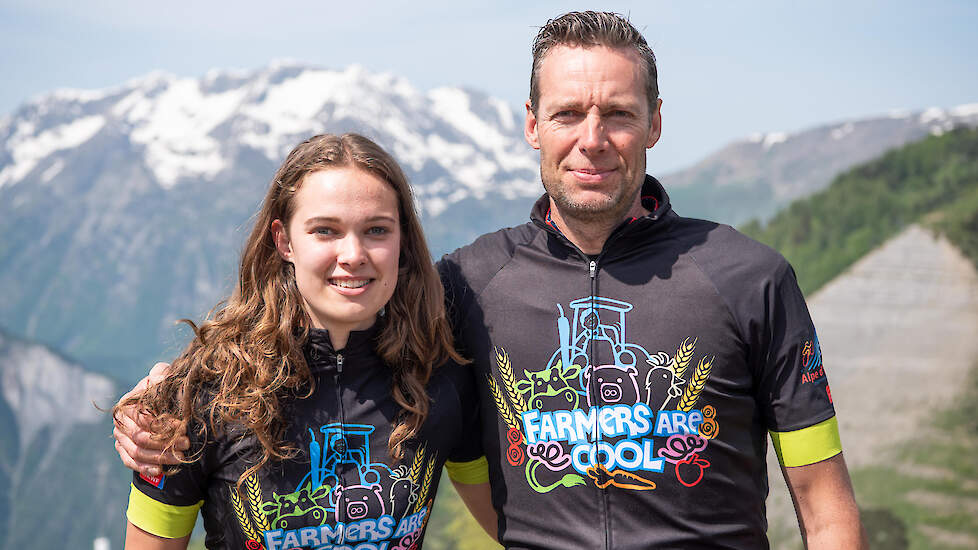 Liv en Arno Rops op de dinsdag na de motivatiebijeenkomst van BIG Challenge.