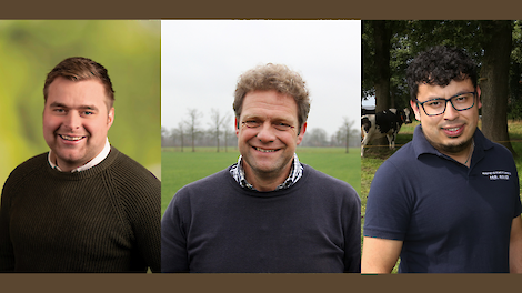 De drie sprekers tijdens het debat, vlnr: Abel Kooistra, Alex Datema en Roy Meijer.