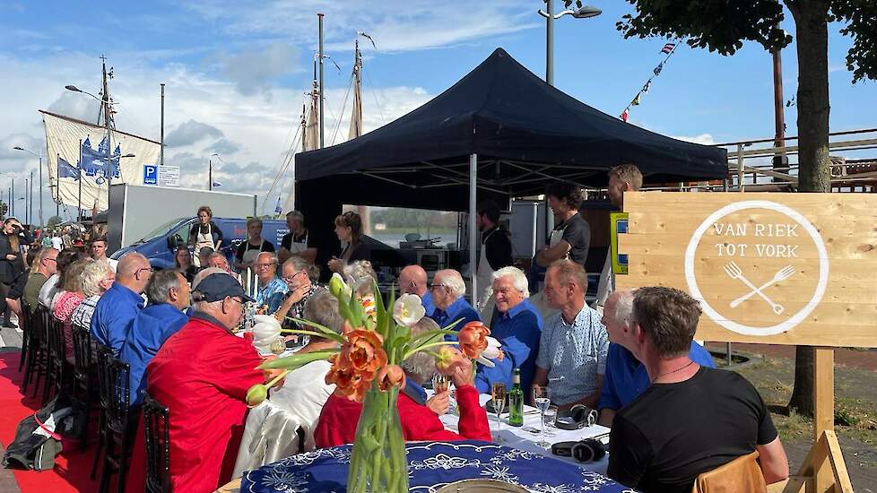 Op het HanzeFest maakten bezoekers op een verrassende manier kennis het voedsel uit de streek.