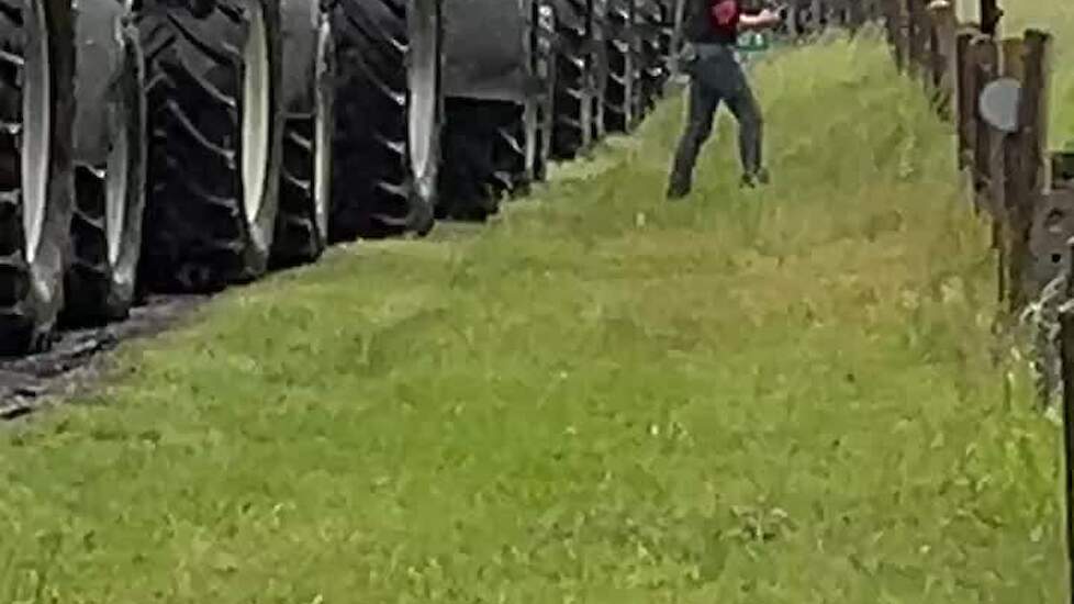 Boerenprotest in Diever