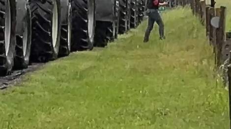 Boerenprotest in Diever