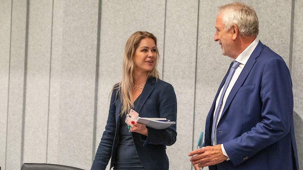 Minister Femke Wiersma met Harm Holman
