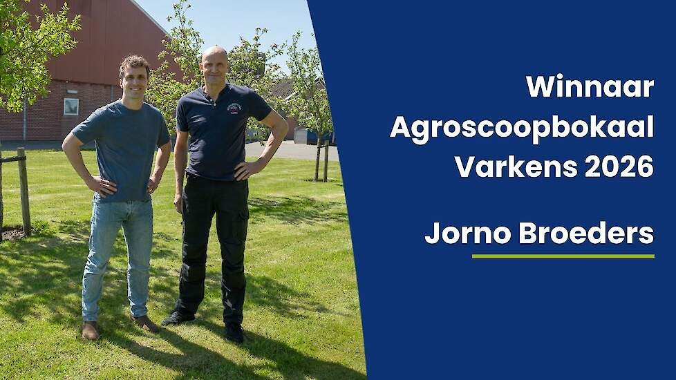 Jorno Broeders wint Agroscoopbokaal Varkens 2026