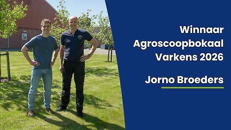 Jorno Broeders wint Agroscoopbokaal Varkens 2026